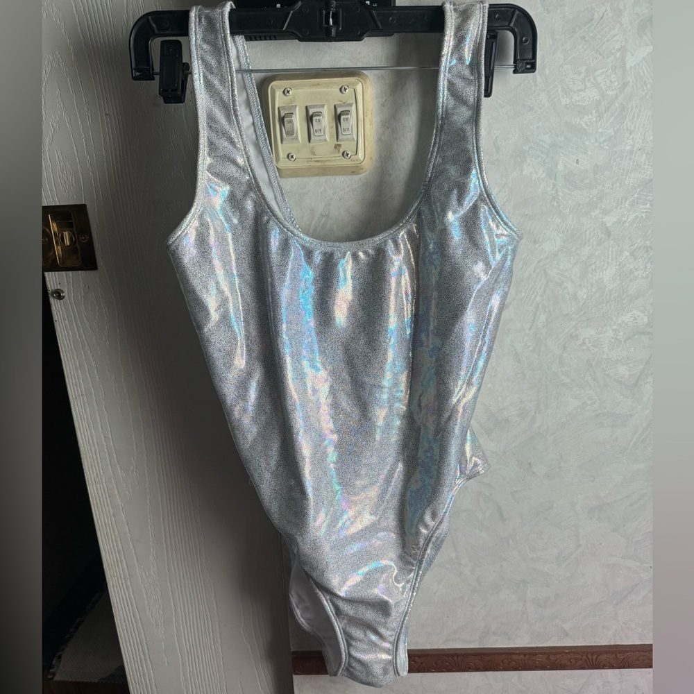 Burnt Soul Irisdescent Rave Bodysuit. Size 12-14. Which is a Large
